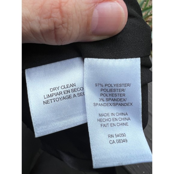 Nine West Little Black Dress with embroidered hem, Size 8 - Picture 7 of 7